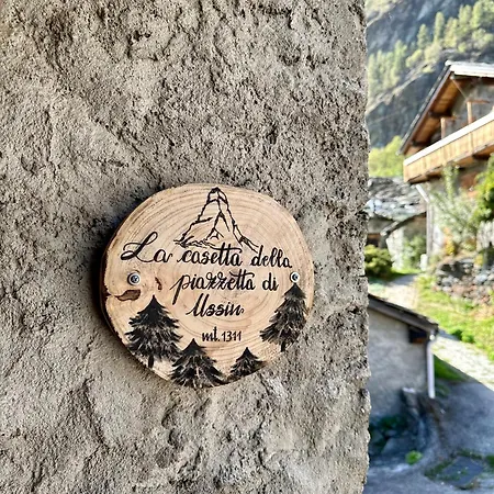 Cozy Chalet With Mountain Views In Ussin, Valtourneche, Parking *